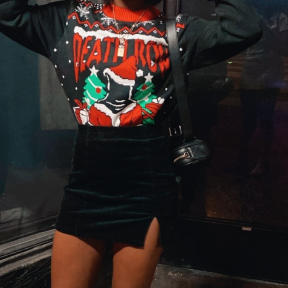 Death row Christmas sweater